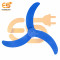 350mm diameter 3 blade hard plastic build propeller for Electric fan pack of 1pcs