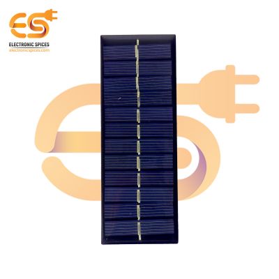 110mm x 40mm 6V 70mAh rectangle shape polycrystalline mini epoxy solar panel pack of 1pcs