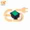 KCD4 16A 250V AC Green color 4 pin DPDT heavy duty plastic rocker switch with indicator pack of 5pcs