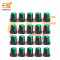 Green color Potentiometer knob Rotary switch caps pack of 50pcs
