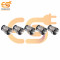 10mm Metal LED Light mounting holder pack of 10pcs