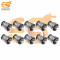 10mm Metal LED Light mounting holder pack of 50pcs