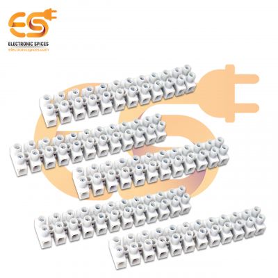 12 line 12A Electrical cable screw lock wire connectors pack of 20pcs