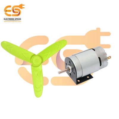 Combo of DC 12V 10000rpm 775 Motor High quality with Motor stand and single propeller