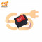 KCD1 6A 250V red color 3 pin SPCO small plastic rocker switches pack of 10pcs