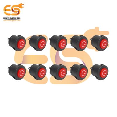 SPCO ON/OFF/ON 3 pin self lock push button switches pack of 10pcs