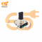 100K 360 degree Rotary encoder potentiometer D shape shaft handle 5 pin M274 pack of 1pcs
