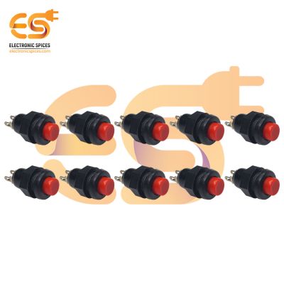 Momentary push to On Heavy duty button Red color horn switches pack of 20pcs