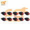 Momentary push to On Heavy duty button Red color horn switches pack of 20pcs