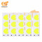 4V DC LED Heart shape High brightness LED Aluminum Yellow bead COB strip light bulbs pack of 10pcs
