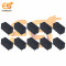 120V AC to 24V DC 2A 6 Terminal LT2S-12VDC-T Subminiature DPDT PCB panel mount power relays pack of 10pcs