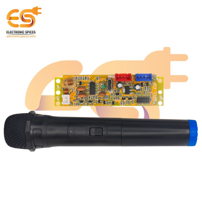 Buy Wireless Mic with ONOFF switch and Wireless receiver circuit module