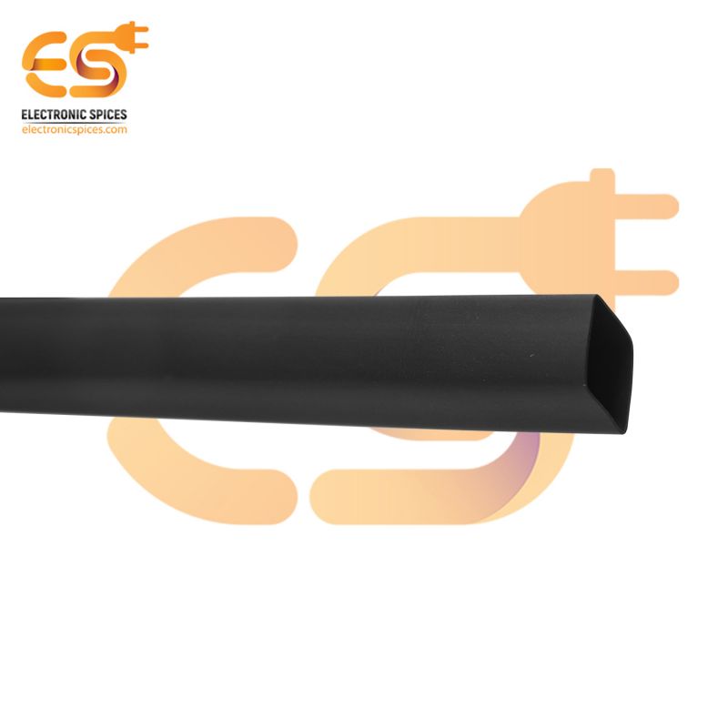 NEXTWINNER 10mm Black color polyolefin heat shrink tube 254mm long pack of 20pcs