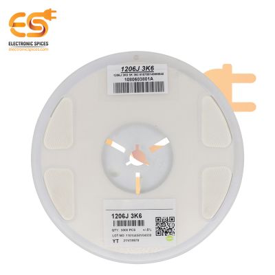 3.6K ohm 1206 High power SMD thick film chip resistors box of 5000pcs