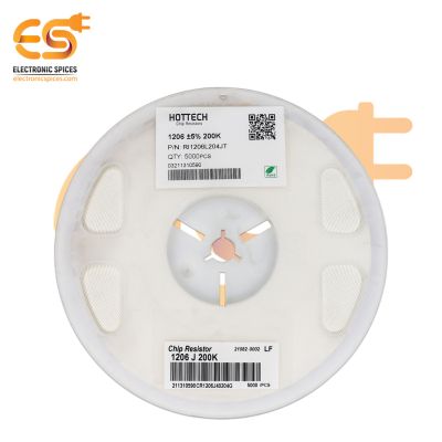 200K ohm 1206 High power SMD thick film chip resistors box of 5000pcs