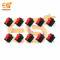 KCD1-B101 6A 250V AC red color 2 pin SPST small plastic rocker switches pack of 10pcs