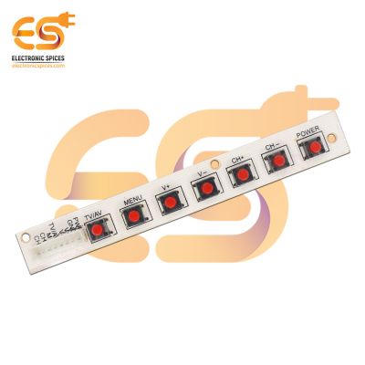 6 x 6 x 5mm Red color tactile momentary push Television button switch board