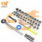 40 in 1 High quality Universal Wrench Screwdrivers Socket sets power and hand Hardware tool kit