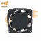 Small 8025 3 inch (80x80x25mm) Brushless 240V AC 18W exhaust cooling fan single piece