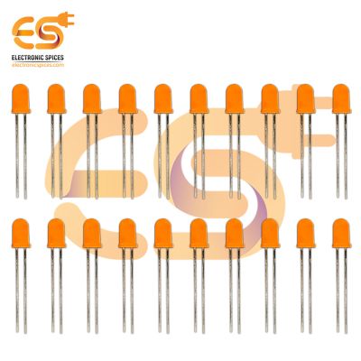 5mm Orange color LED round shapes pack of 1000 (Orange in Orange)