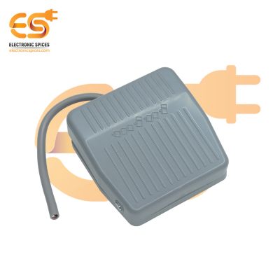 Foot Switch TFS-201 SPST Momentary Metal Power Foot Pedal Switch with Anti-slip design
