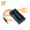 18650 3.7V 2 battery holder hard plastic case with 3.5mm pin pack of 1 (3.7V x 2 battery = 7.4Volt)