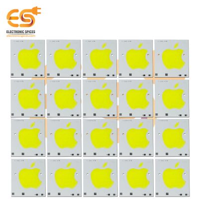 12V DC LED Apple shape High brightness LED Aluminum Yellow bead COB strip lights bulbs pack of 100