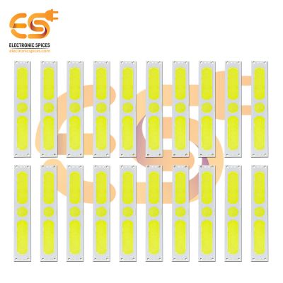 12V DC LED Circle & Cylinder shape High brightness LED Aluminum Yellow bead COB strip lights bulbs pack of 100