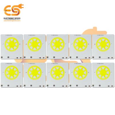12V DC LED Cycle shape High brightness LED Aluminum Yellow bead COB strip lights bulbs pack of 10