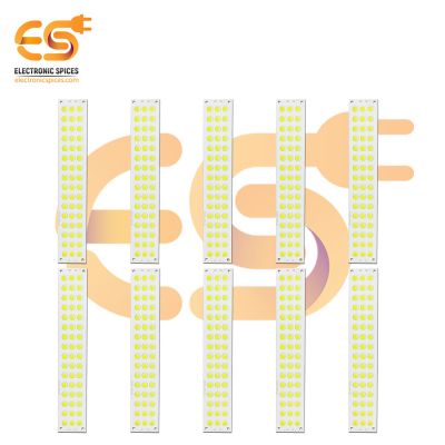 12V DC LED Dots shape High brightness LED Aluminum Yellow bead COB strip lights bulbs pack of 10