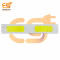12V DC LED Hexagon shape High brightness LED Aluminum Yellow bead COB strip lights bulbs