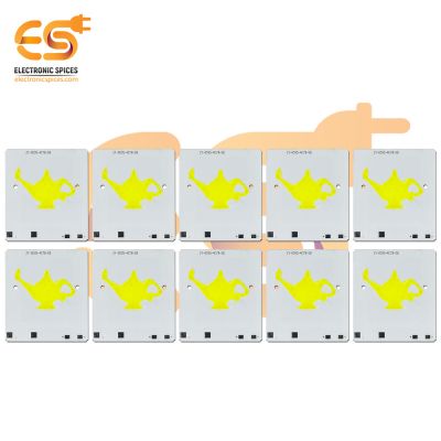 12V DC LED Kettle shape High brightness LED Aluminum Yellow bead COB strip lights bulbs pack of 10