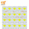 12V DC LED Kettle shape High brightness LED Aluminum Yellow bead COB strip lights bulbs pack of 100