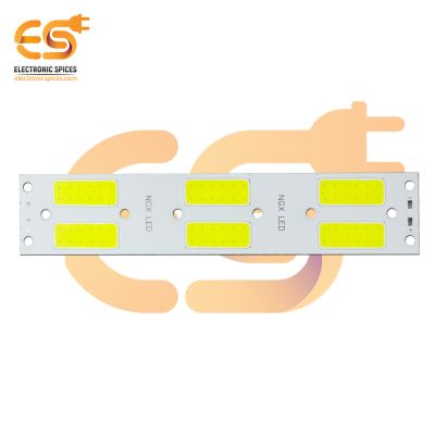 12V DC LED Rectangle shape High brightness LED Aluminum Yellow bead COB strip lights bulbs