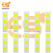 12V DC LED Rhombus shape High brightness LED Aluminum Yellow bead COB strip lights bulbs pack of 10