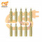 Mono 3.5mm male to 6.35mm female Golden color audio connectors pack of 20pcs