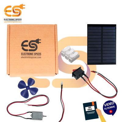 Diy Mini Solar Home Kit Starter Kit With Video Tutorial & User Manual Solar Powered Toy Kit