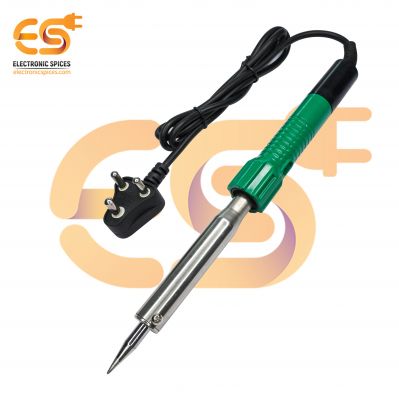Heavy-Duty Soldering Iron 100W Electric Iron Tip Pencil Point Type Nozzle Indicator Light PVC Wire and Copper Tip