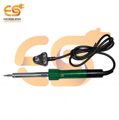 Electronic Spices 240V Heavy-Duty Soldering Iron 60w Electric Iron Tip Pencil Type Nozzle Indicator Light PVC Wire and Copper Tip