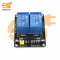 12V 2 channel relay module with light coupling