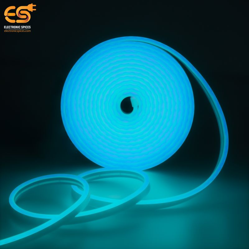 Buy 5m 12V Blue Neon LED Flexible Light Strip | Electronicspices