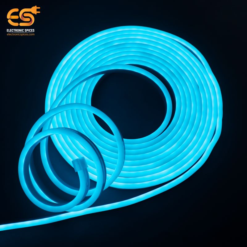 Buy 5m 12V Blue Neon LED Flexible Light Strip | Electronicspices
