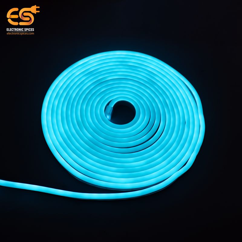 Buy 5m 12V Blue Neon LED Flexible Light Strip | Electronicspices