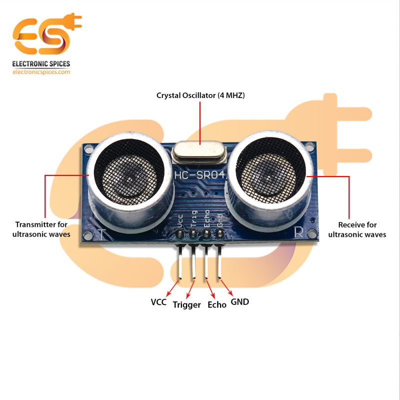 Ultrasonic Module HC-SR04 Distance Measuring Ranging Transducer Sensor DC 5V 2-450cm