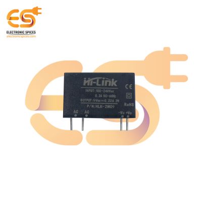 DC 9V-0.22A 2 Watt Hi-Link Power Supply Module HLK-2M09 Pack of 1pcs
