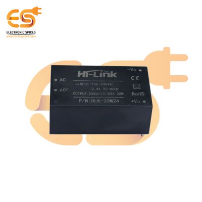 DC 24V-0.83A 20 Watt Hi-Link Power Supply Module HLK-20M24 Pack of 1pcs