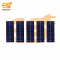 110mm x 40mm 6V 70mAh rectangle shape polycrystalline mini epoxy solar panels pack of 10pcs