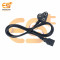 6A 250v Heavy Duty Copper Power Cord Replacement Power Cable, IEC Computer Mains Power Cable Cord for Desktop 3 pin Power Cable for PC, (1M)