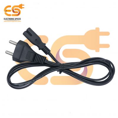 6A~230V Power Supply Cord For Replacement  2 Pin Adapter and Tape  (1.3m) Copper