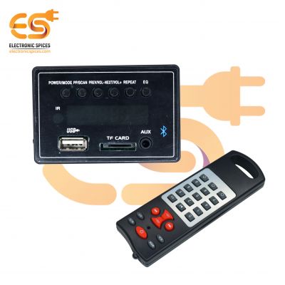 Bluetooth Module with Remote for Amplifier and AUX, USB, TF Card (70 x 45)mm